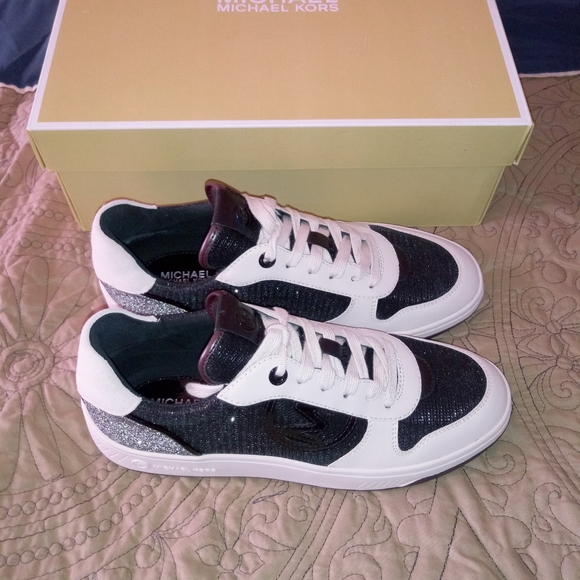 Michael Kors Gertie Lace Up Sneakers - Picture 1 of 11